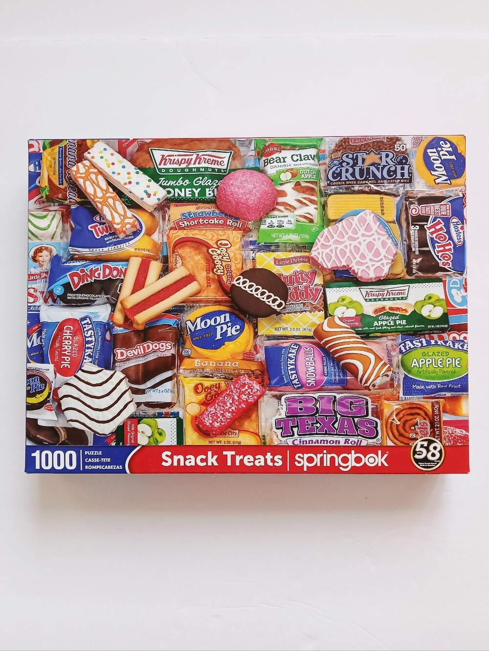 Snack Treats 1000-piece puzzle by Springbok